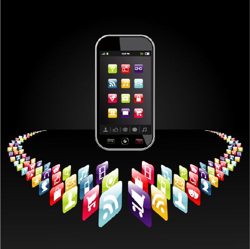 Smartphones & Apps Collection 50xEPS