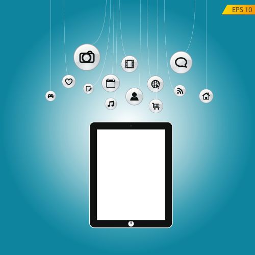 Smartphones & Apps Collection 50xEPS