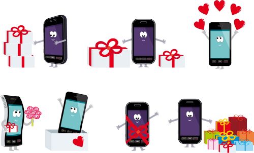 Smartphones & Apps Collection 50xEPS