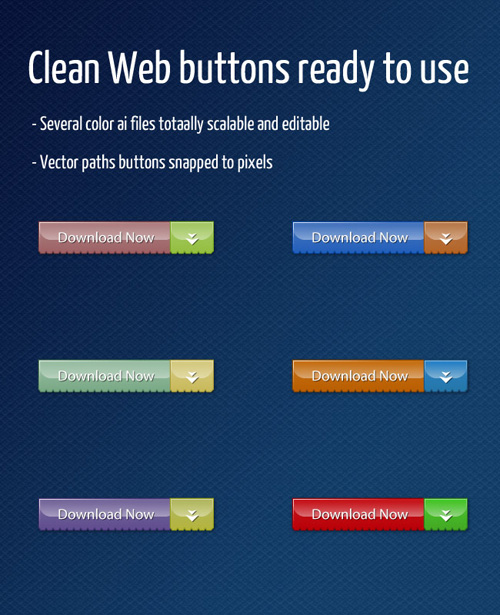 Web Buttons - Clean 2