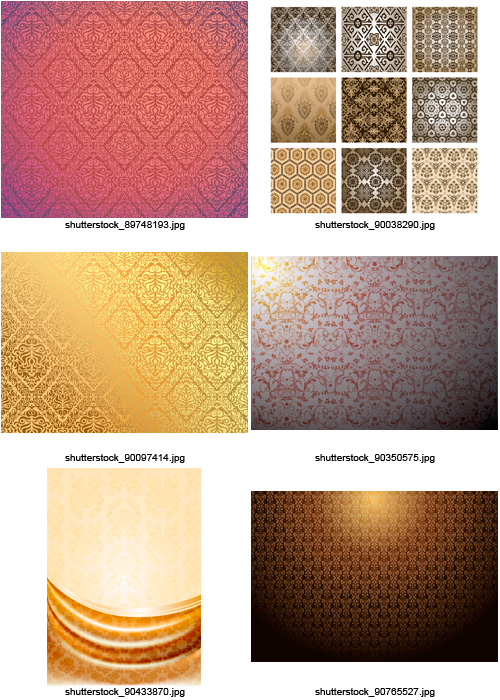 Amazing SS - Vintage &amp; Retro Backgrounds, 25xEPS