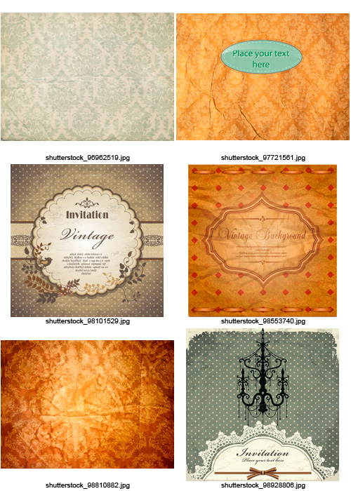 Amazing SS - Vintage &amp; Retro Backgrounds, 25xEPS