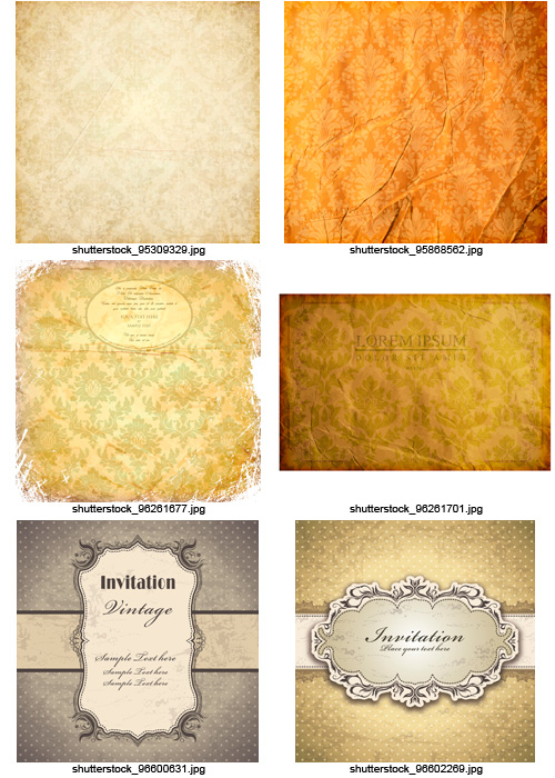 Amazing SS - Vintage &amp; Retro Backgrounds, 25xEPS