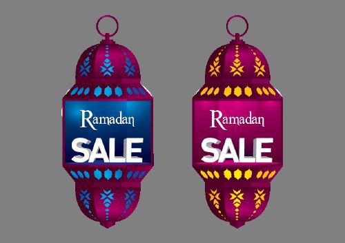 Ramadan Lanterns 25xEPS