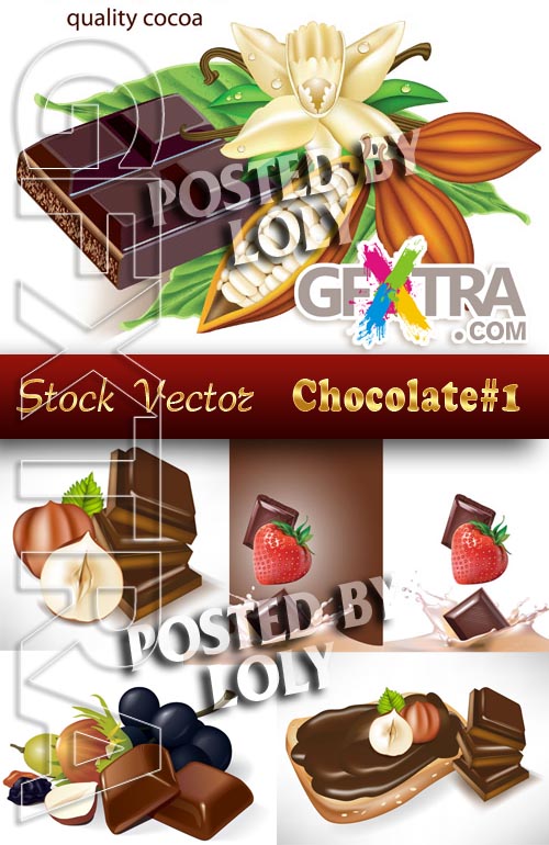 Vector Chocolate - Stock Vector