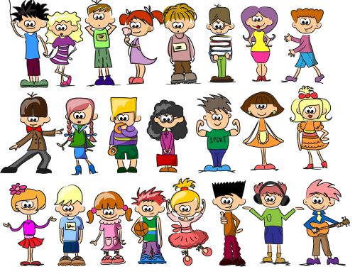 Children Cartoons - Shutterstock 25xEPS