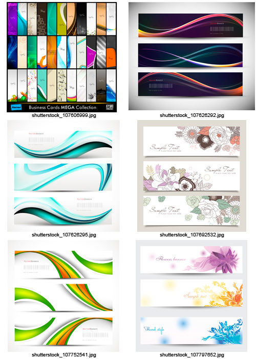 Amazing SS - Banners Collection 3, 25xEPS