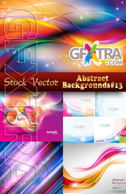 Vector Abstract Backgrounds #13  - Stock Vector