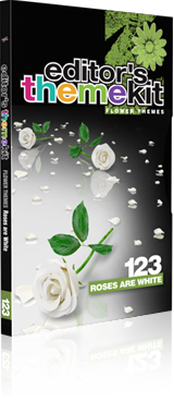 Editor's Themekit 123: Roses are White