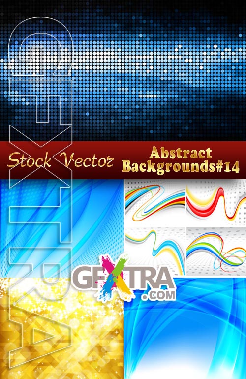 Vector Abstract Backgrounds #14  - Stock Vector