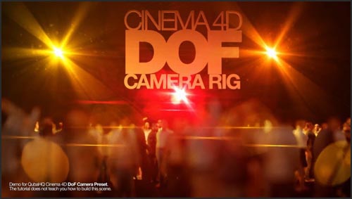 Cinema 4D Tutorial and Project - DoF Camera