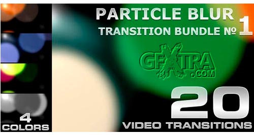 Footages - Particle Blur Transition - 1