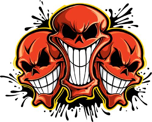 Amazing Skulls 45xEPS