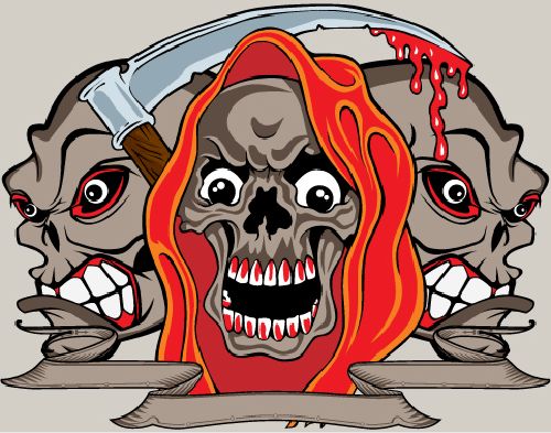 Amazing Skulls 45xEPS