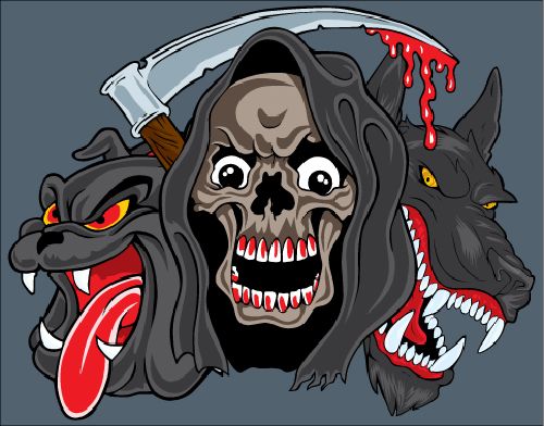 Amazing Skulls 45xEPS