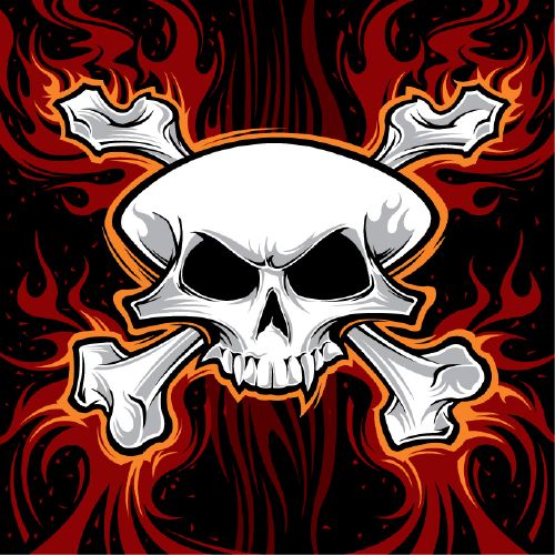 Amazing Skulls 45xEPS