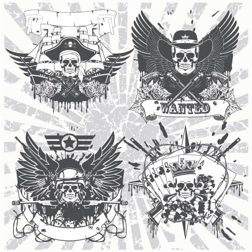 Amazing Skulls 45xEPS