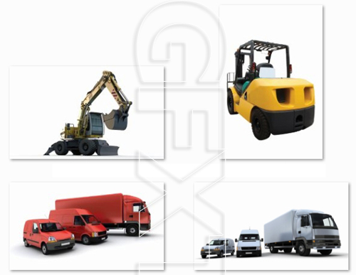 Truck on a white background, 20xJPEG