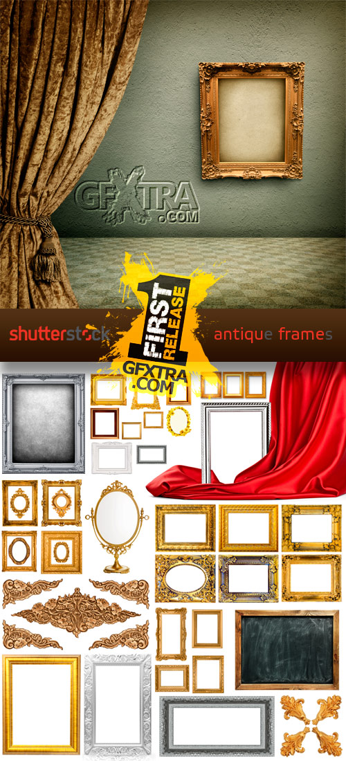 Amazing SS - Antique Frames, 25xJPGs