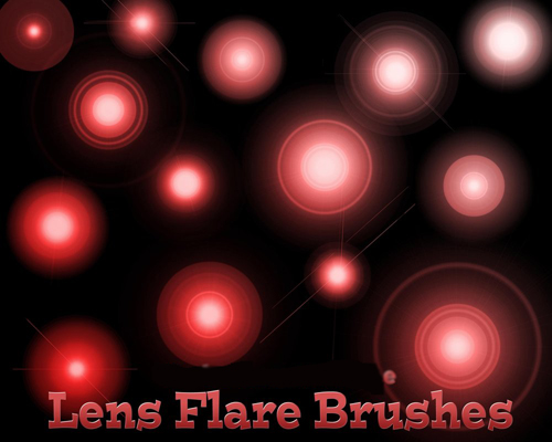 Lens Flare Brushes Set