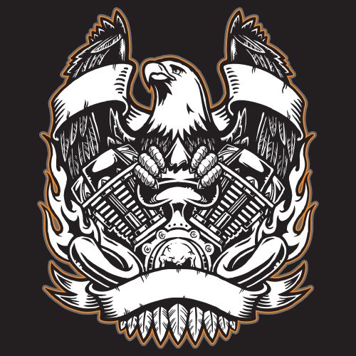 T-Shirt Skull Designs VI, 13xEPS T-Shirt Skull Designs VI, 13xEPS