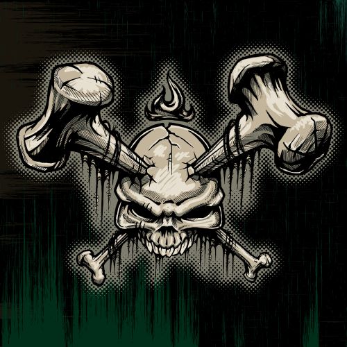 Istockphoto: T-Shirt Skull Designs VI, 13xEPS