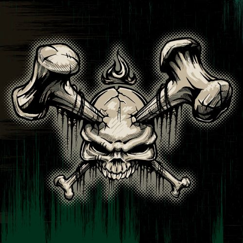 T-Shirt Skull Designs VI, 13xEPS T-Shirt Skull Designs VI, 13xEPS