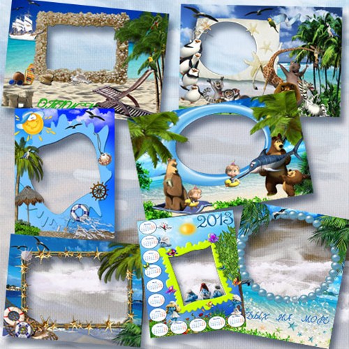 Frame Collection png - Summer Vacation