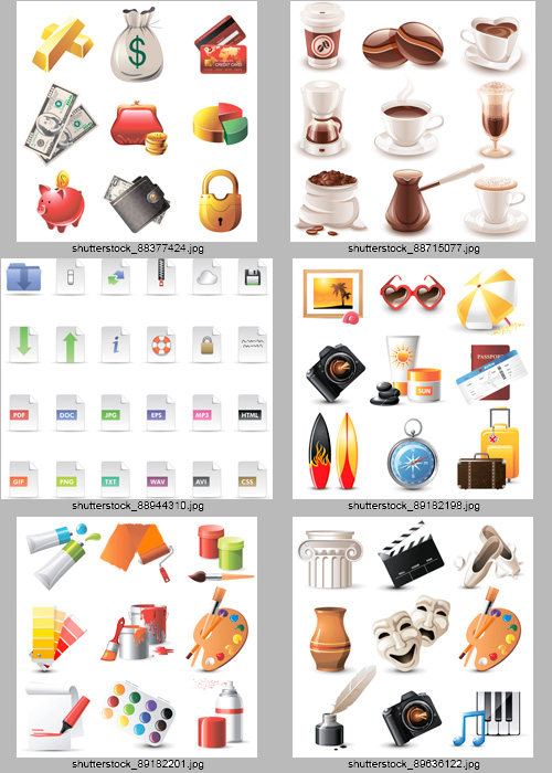 Amazing SS - Glossy Web Icons 3, 25xEPS