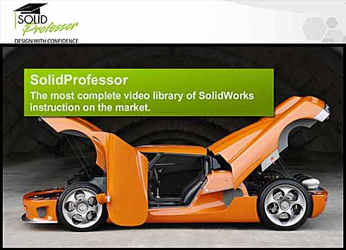 SolidWorks - SolidProfessor DVD Bundle 2010-2012