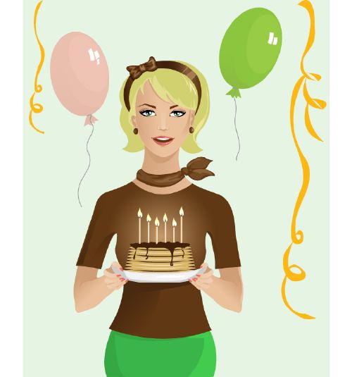 Woman in a Day 30xEPS