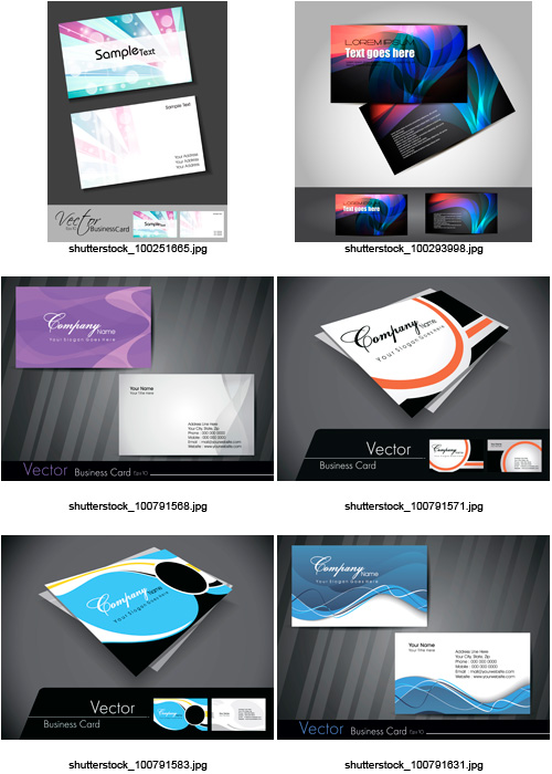 Amazing SS - Business Cards Mega Collection, 25xEPS