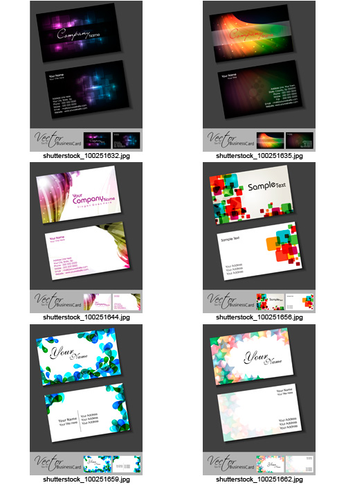 Amazing SS - Business Cards Mega Collection, 25xEPS