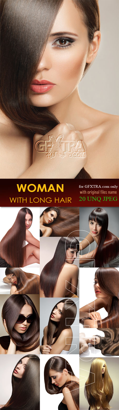 Woman with Long Hair 20xJPG