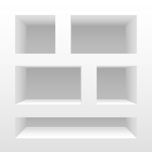 Bookshelves Collection - Shutterstock 25xEPS