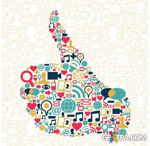 Like Button - Shutterstock 30xEPS