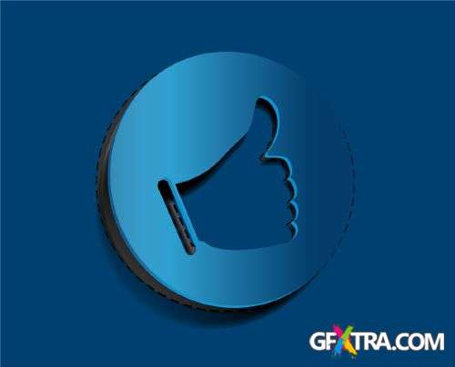 Like Button - Shutterstock 30xEPS