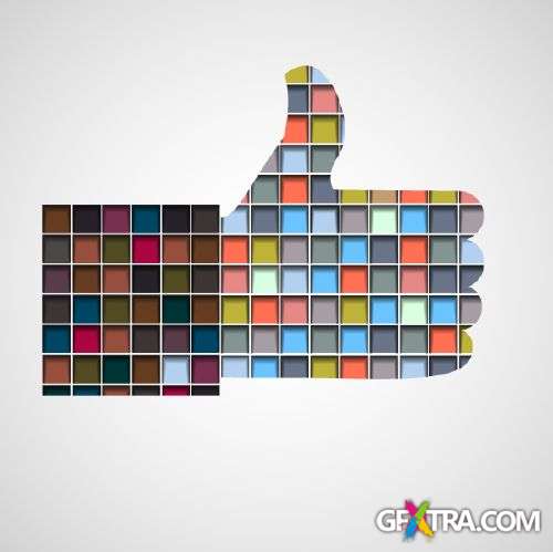 Like Button - Shutterstock 30xEPS