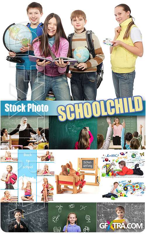 Schoolchild 4 - UHQ Stock Photo
