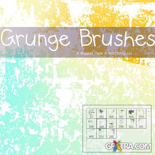 Grunge Brushes Pack 2