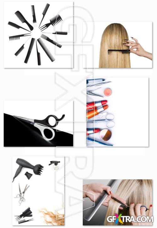 Hairdresser - People with a Hairdryer, 41xJPGs