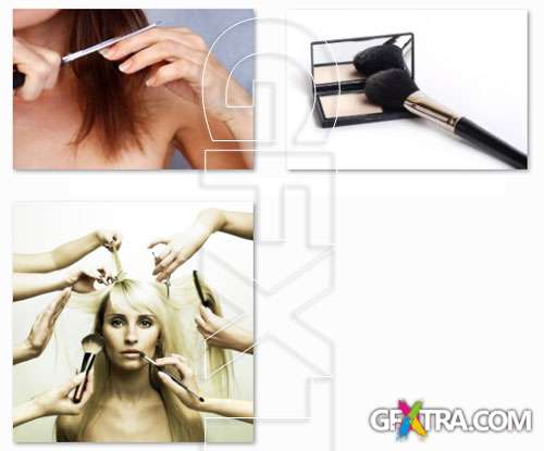 Hairdresser - People with a Hairdryer, 41xJPGs