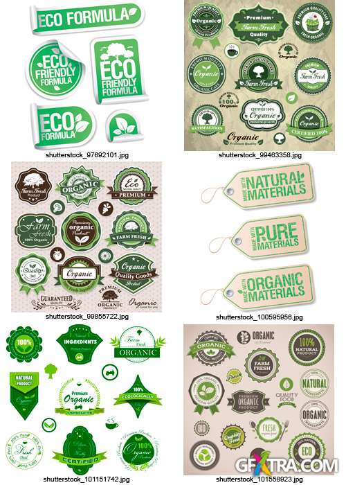 Amazing SS - Organic Design Elements, 25xEPS