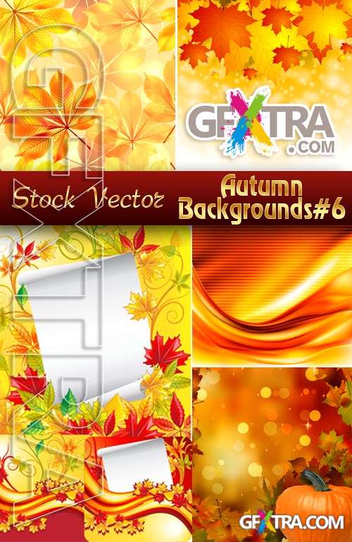 Autumn backgrounds #6 - Stock Vector