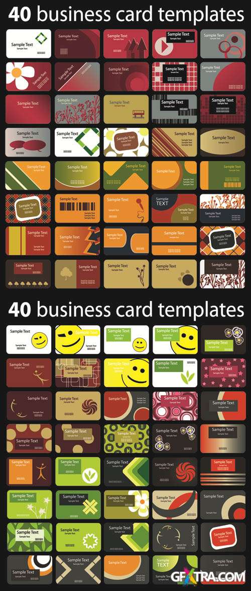 Business Cards - Vector Collection #25
