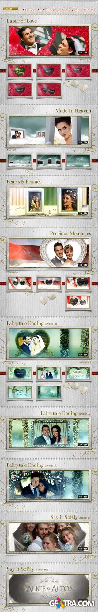 Toxic Themes Collection 1 - Wedding AE