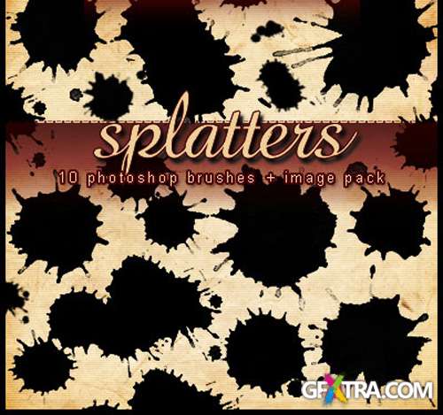 Splatters Brushes Set