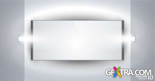 Shelf with LED Spotlights 25xEPS