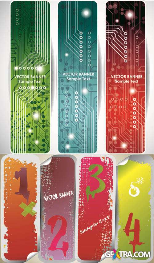 Creative Banners Vector Pack #53