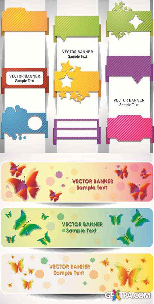 Creative Banners Vector Pack #52